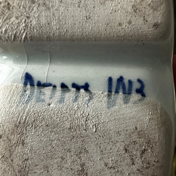 Mid 20th Century "DELFT" Holland Blue & White Ceramic Clog Set of 2 Smoke Shoe's - Picture 5 of 7